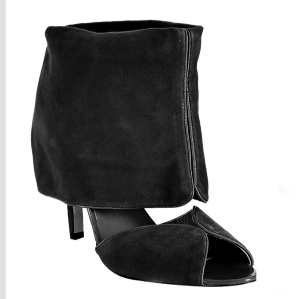 Palter Cuffed peep toe Heels
